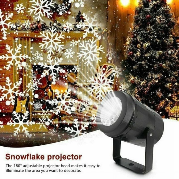 Christmas Projector Lights, Led Waterproof Christmas Laser Lights plugin - Picture 1 of 15
